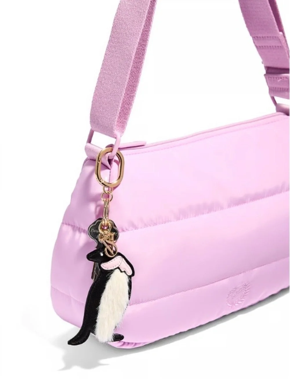 Victoria’s Secret Penguin Bag Charm Keychain New with tag